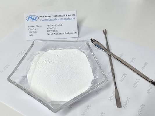 CAS No. 9004-61-9 Hyaluronic Acid Food Grade White Powder High Purity