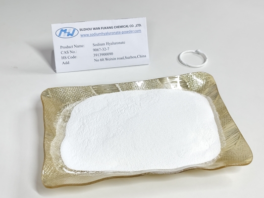 Safe Eye Drop Grade Sodium Hyaluronate Powder High Assay CAS No 9067-32-7