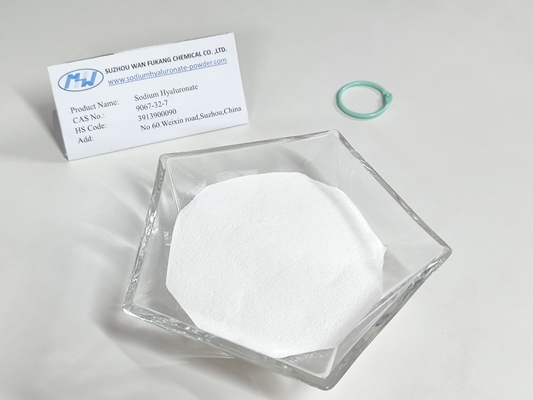 CAS No 9067-32-7 Injection Grade Sodium Hyaluronate Powder For Eye Treatment