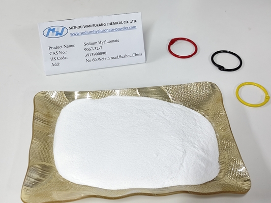 High Assay Eye Drop Grade Sodium Hyaluronate Powder PH 6.0-7.5 Hyaluronic Acid