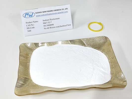 9067 32 7 Cosmetic Raw Materials Sodium Hyaluronate Powder Different Molecular Weight