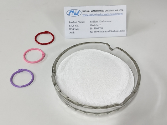 Safe Hydrolyzed Eye Drop Grade Sodium Hyaluronate Powder Relieve Eye Fatigue