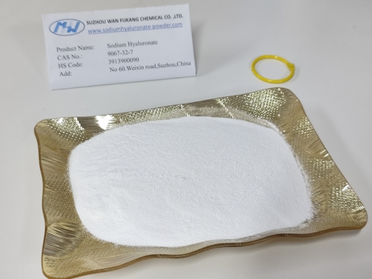 Eye Drop Grade Sodium Hyaluronate White Powder Microbial Fermentation