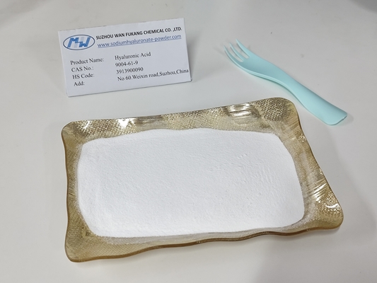 Medium Molecular Weight Food Grade Hyaluronic Acid Powder Good Stability