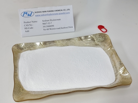 CAS No 9067-32-7 High Purity White Sodium Hyaluronate For Eyes