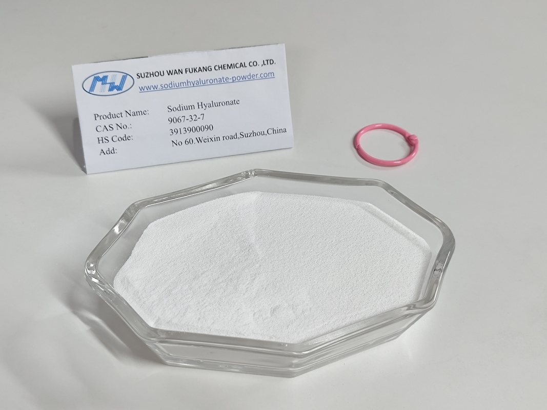 Safe Eye Drop Grade Sodium Hyaluronate Powder High Assay CAS No 9067-32-7