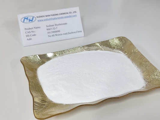 Cosmetic Grade Sodium Hyaluronate Powder High Molecular Weight Excellent Water Retention