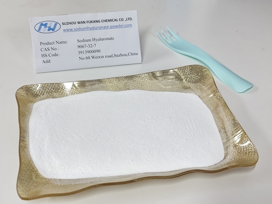High Safety Eye Drop Grade Sodium Hyaluronate Powder Meet EP Standard