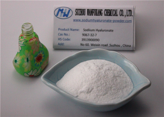 Non GMO Sodium Hyaluronate For Eyes Raw Material Powder Einecs 232 678 0